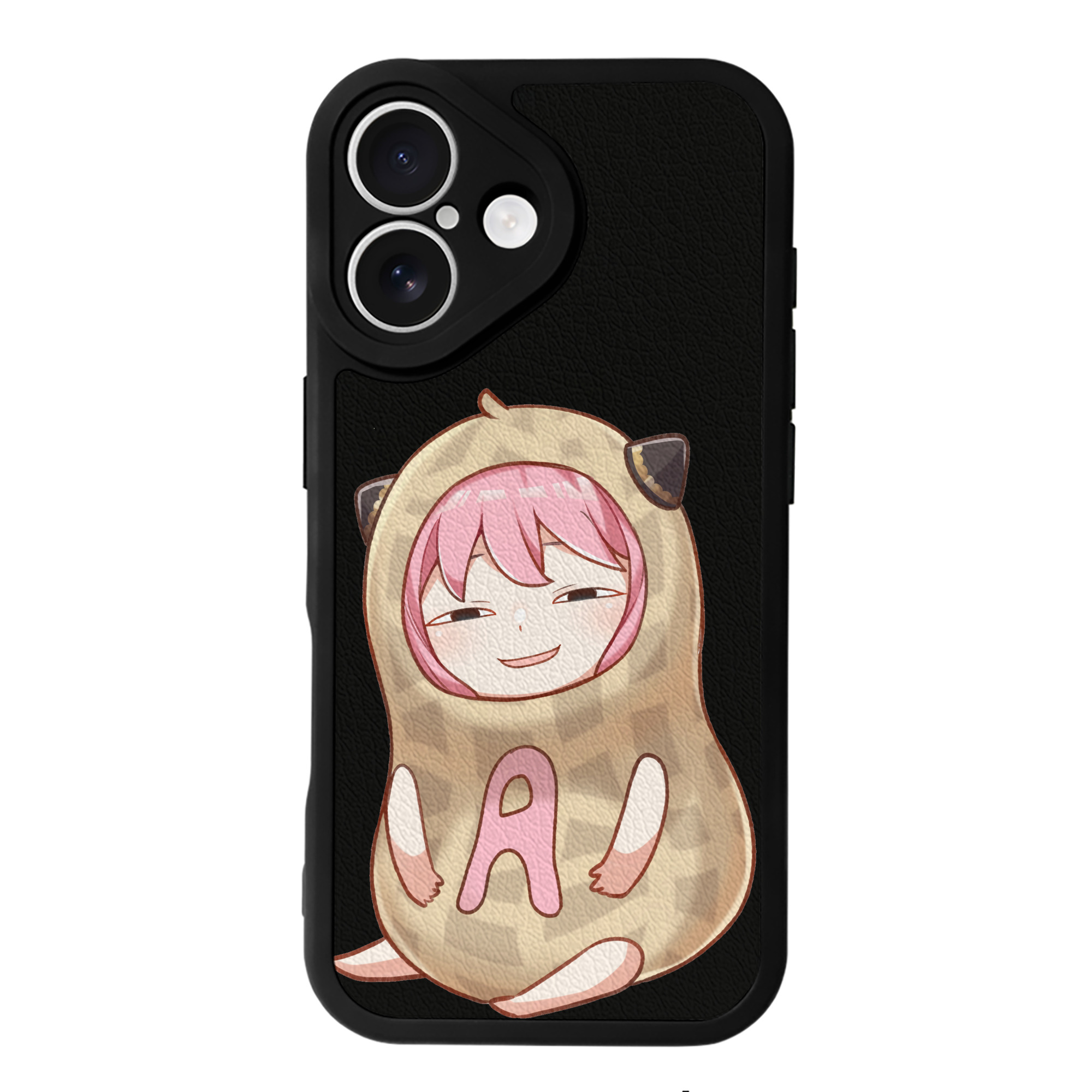 （画像用） SPY×FAMILY间谍家家酒 【iPhone 16シリーズ対応】シリコンスマホケース（レザー調） 材質：シリコン